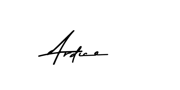 Also we have Ardice name is the best signature style. Create professional handwritten signature collection using Asem Kandis PERSONAL USE autograph style. Ardice signature style 9 images and pictures png