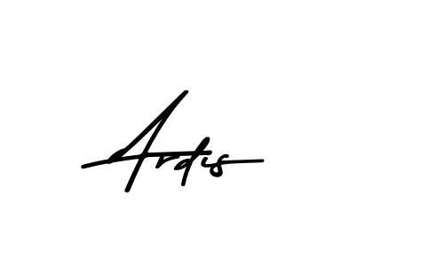 This is the best signature style for the Ardis name. Also you like these signature font (Asem Kandis PERSONAL USE). Mix name signature. Ardis signature style 9 images and pictures png