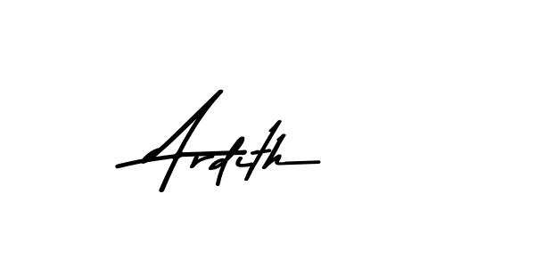 Similarly Asem Kandis PERSONAL USE is the best handwritten signature design. Signature creator online .You can use it as an online autograph creator for name Ardith. Ardith signature style 9 images and pictures png