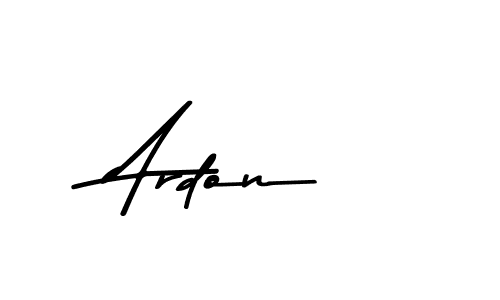 Make a beautiful signature design for name Ardon. Use this online signature maker to create a handwritten signature for free. Ardon signature style 9 images and pictures png