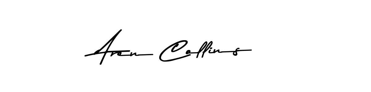 The best way (Asem Kandis PERSONAL USE) to make a short signature is to pick only two or three words in your name. The name Aren Collins include a total of six letters. For converting this name. Aren Collins signature style 9 images and pictures png