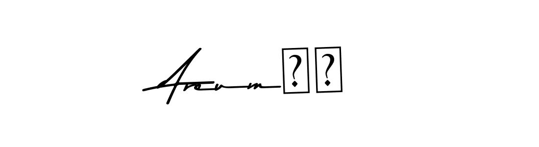 Asem Kandis PERSONAL USE is a professional signature style that is perfect for those who want to add a touch of class to their signature. It is also a great choice for those who want to make their signature more unique. Get Areum❤️ name to fancy signature for free. Areum❤️ signature style 9 images and pictures png