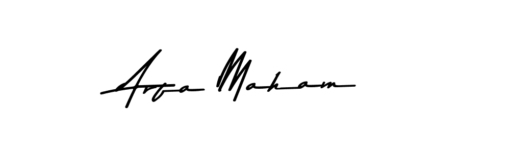 Best and Professional Signature Style for Arfa Maham. Asem Kandis PERSONAL USE Best Signature Style Collection. Arfa Maham signature style 9 images and pictures png