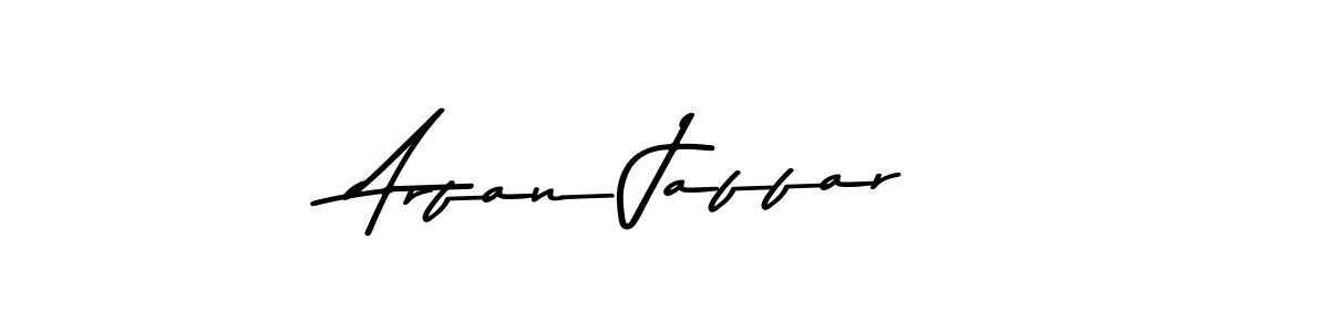 How to make Arfan Jaffar name signature. Use Asem Kandis PERSONAL USE style for creating short signs online. This is the latest handwritten sign. Arfan Jaffar signature style 9 images and pictures png