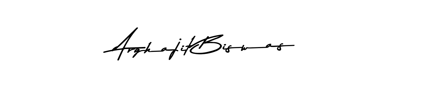 How to make Arghajit Biswas signature? Asem Kandis PERSONAL USE is a professional autograph style. Create handwritten signature for Arghajit Biswas name. Arghajit Biswas signature style 9 images and pictures png
