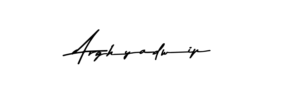 You should practise on your own different ways (Asem Kandis PERSONAL USE) to write your name (Arghyadwip) in signature. don't let someone else do it for you. Arghyadwip signature style 9 images and pictures png