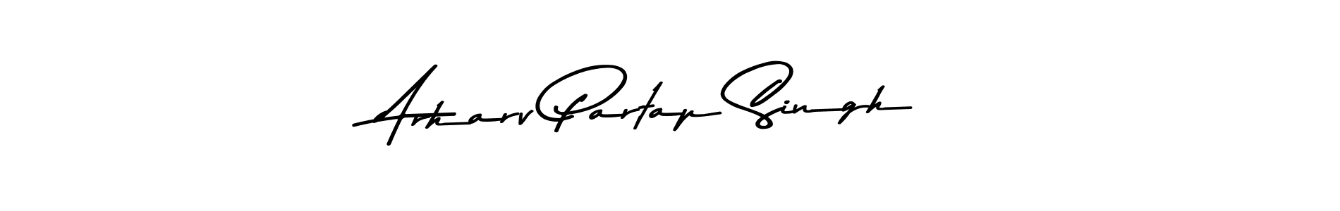 How to make Arharv Partap Singh signature? Asem Kandis PERSONAL USE is a professional autograph style. Create handwritten signature for Arharv Partap Singh name. Arharv Partap Singh signature style 9 images and pictures png