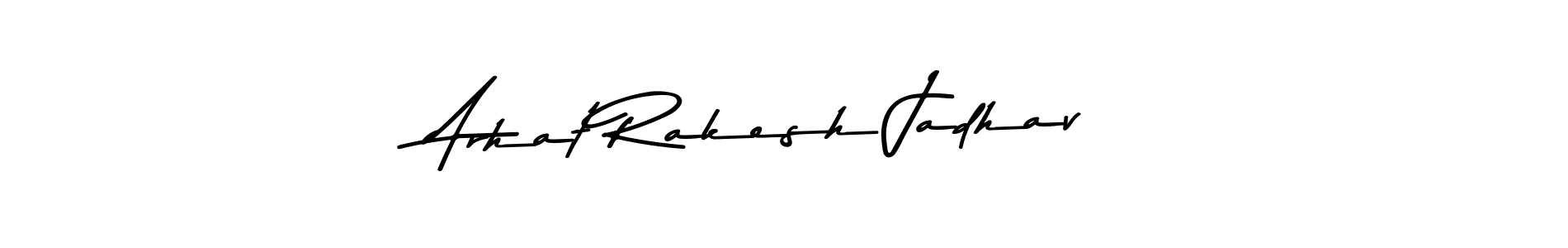 You can use this online signature creator to create a handwritten signature for the name Arhat Rakesh Jadhav. This is the best online autograph maker. Arhat Rakesh Jadhav signature style 9 images and pictures png