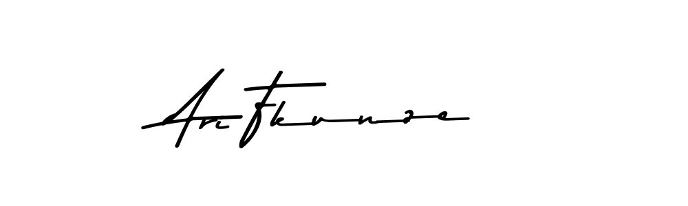 You can use this online signature creator to create a handwritten signature for the name Ari Fkunze. This is the best online autograph maker. Ari Fkunze signature style 9 images and pictures png