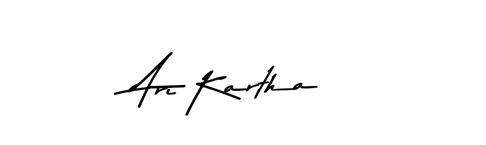 The best way (Asem Kandis PERSONAL USE) to make a short signature is to pick only two or three words in your name. The name Ari Kartha include a total of six letters. For converting this name. Ari Kartha signature style 9 images and pictures png