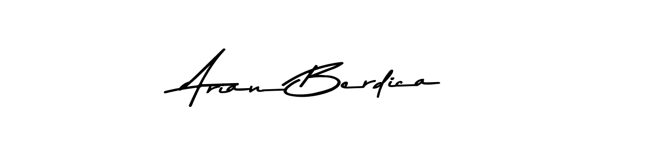 This is the best signature style for the Arian Berdica name. Also you like these signature font (Asem Kandis PERSONAL USE). Mix name signature. Arian Berdica signature style 9 images and pictures png