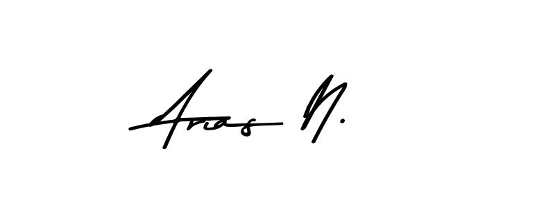 How to Draw Arias N. signature style? Asem Kandis PERSONAL USE is a latest design signature styles for name Arias N.. Arias N. signature style 9 images and pictures png