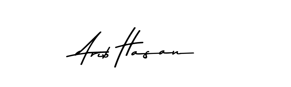Arib Hasan stylish signature style. Best Handwritten Sign (Asem Kandis PERSONAL USE) for my name. Handwritten Signature Collection Ideas for my name Arib Hasan. Arib Hasan signature style 9 images and pictures png