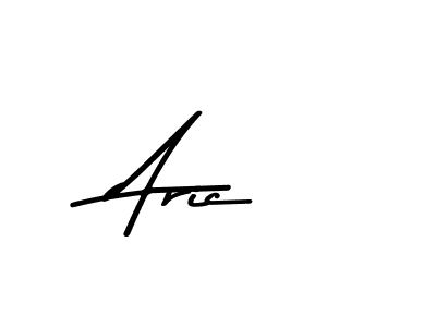 Use a signature maker to create a handwritten signature online. With this signature software, you can design (Asem Kandis PERSONAL USE) your own signature for name Aric. Aric signature style 9 images and pictures png