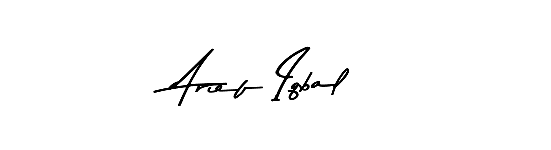 Create a beautiful signature design for name Arief Iqbal. With this signature (Asem Kandis PERSONAL USE) fonts, you can make a handwritten signature for free. Arief Iqbal signature style 9 images and pictures png