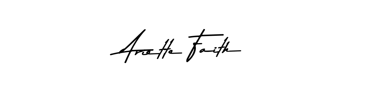 Also we have Ariette Faith name is the best signature style. Create professional handwritten signature collection using Asem Kandis PERSONAL USE autograph style. Ariette Faith signature style 9 images and pictures png