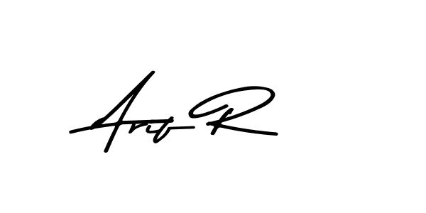 Arif R stylish signature style. Best Handwritten Sign (Asem Kandis PERSONAL USE) for my name. Handwritten Signature Collection Ideas for my name Arif R. Arif R signature style 9 images and pictures png