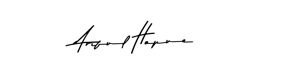 Similarly Asem Kandis PERSONAL USE is the best handwritten signature design. Signature creator online .You can use it as an online autograph creator for name Ariful Hopue. Ariful Hopue signature style 9 images and pictures png