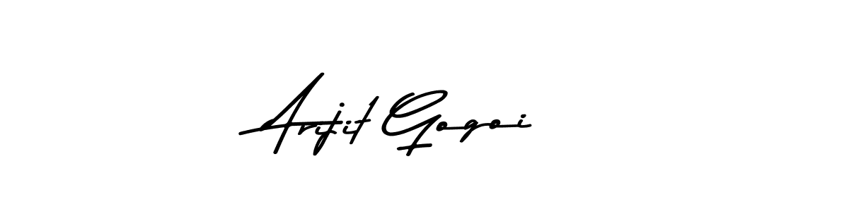 Arijit Gogoi stylish signature style. Best Handwritten Sign (Asem Kandis PERSONAL USE) for my name. Handwritten Signature Collection Ideas for my name Arijit Gogoi. Arijit Gogoi signature style 9 images and pictures png