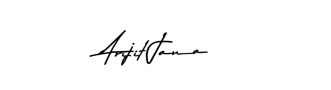 How to make Arijit Jana name signature. Use Asem Kandis PERSONAL USE style for creating short signs online. This is the latest handwritten sign. Arijit Jana signature style 9 images and pictures png