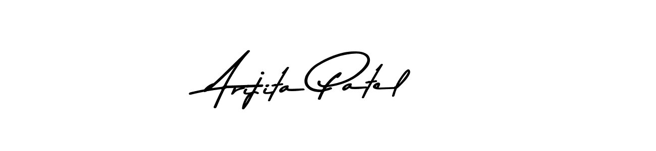 You should practise on your own different ways (Asem Kandis PERSONAL USE) to write your name (Arijita Patel) in signature. don't let someone else do it for you. Arijita Patel signature style 9 images and pictures png