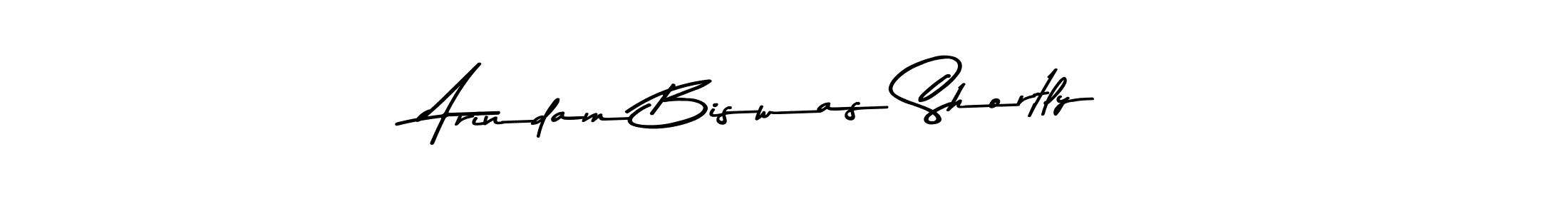 Make a beautiful signature design for name Arindam Biswas Shortly. Use this online signature maker to create a handwritten signature for free. Arindam Biswas Shortly signature style 9 images and pictures png