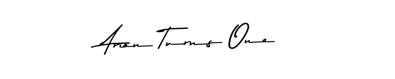 Also we have Arion Turns One name is the best signature style. Create professional handwritten signature collection using Asem Kandis PERSONAL USE autograph style. Arion Turns One signature style 9 images and pictures png