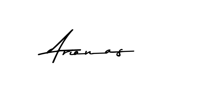 Create a beautiful signature design for name Arionas. With this signature (Asem Kandis PERSONAL USE) fonts, you can make a handwritten signature for free. Arionas signature style 9 images and pictures png