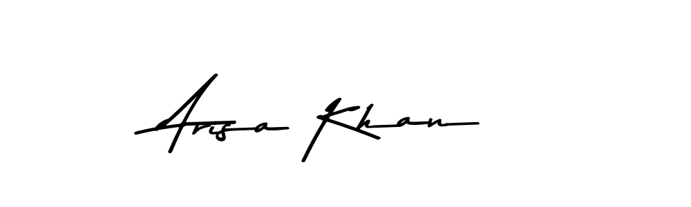 Arisa Khan stylish signature style. Best Handwritten Sign (Asem Kandis PERSONAL USE) for my name. Handwritten Signature Collection Ideas for my name Arisa Khan. Arisa Khan signature style 9 images and pictures png