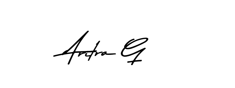 How to Draw Aritra G signature style? Asem Kandis PERSONAL USE is a latest design signature styles for name Aritra G. Aritra G signature style 9 images and pictures png