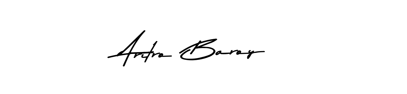 Similarly Asem Kandis PERSONAL USE is the best handwritten signature design. Signature creator online .You can use it as an online autograph creator for name Aritro  Baroy. Aritro  Baroy signature style 9 images and pictures png