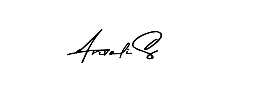 Arivoli S stylish signature style. Best Handwritten Sign (Asem Kandis PERSONAL USE) for my name. Handwritten Signature Collection Ideas for my name Arivoli S. Arivoli S signature style 9 images and pictures png