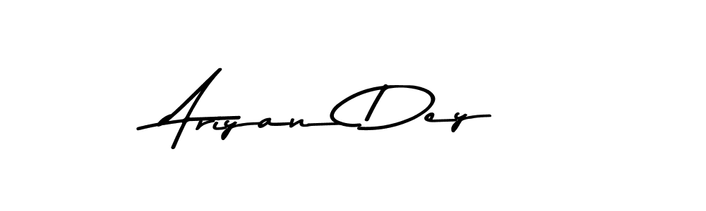 Make a beautiful signature design for name Ariyan Dey. With this signature (Asem Kandis PERSONAL USE) style, you can create a handwritten signature for free. Ariyan Dey signature style 9 images and pictures png