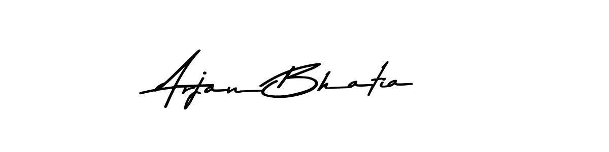 Asem Kandis PERSONAL USE is a professional signature style that is perfect for those who want to add a touch of class to their signature. It is also a great choice for those who want to make their signature more unique. Get Arjan Bhatia name to fancy signature for free. Arjan Bhatia signature style 9 images and pictures png