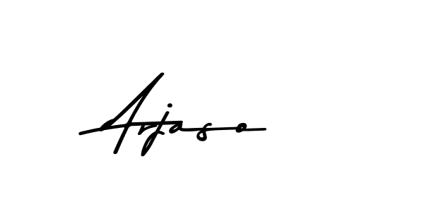 You should practise on your own different ways (Asem Kandis PERSONAL USE) to write your name (Arjaso) in signature. don't let someone else do it for you. Arjaso signature style 9 images and pictures png