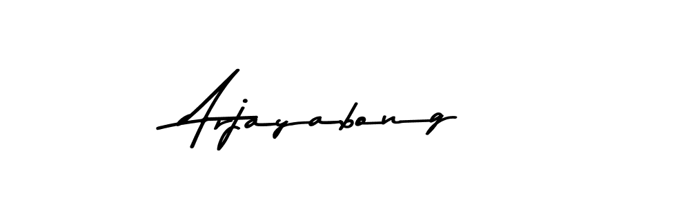 Use a signature maker to create a handwritten signature online. With this signature software, you can design (Asem Kandis PERSONAL USE) your own signature for name Arjayabong. Arjayabong signature style 9 images and pictures png