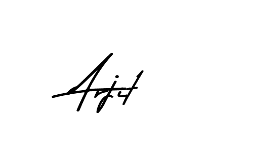 Design your own signature with our free online signature maker. With this signature software, you can create a handwritten (Asem Kandis PERSONAL USE) signature for name Arjit. Arjit signature style 9 images and pictures png