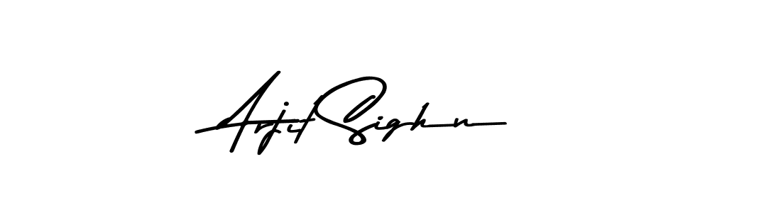 Also we have Arjit Sighn name is the best signature style. Create professional handwritten signature collection using Asem Kandis PERSONAL USE autograph style. Arjit Sighn signature style 9 images and pictures png