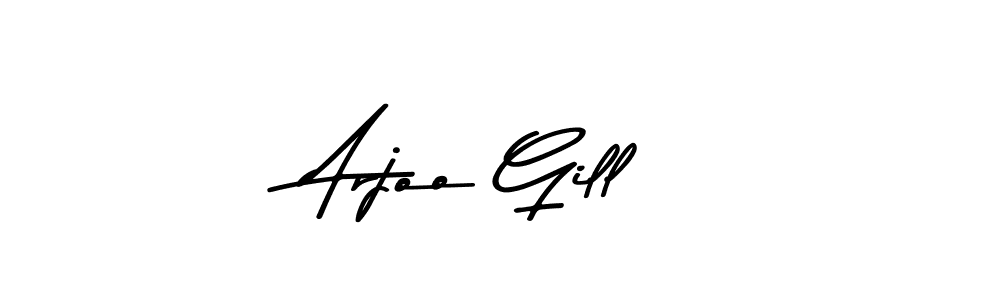 Also You can easily find your signature by using the search form. We will create Arjoo Gill name handwritten signature images for you free of cost using Asem Kandis PERSONAL USE sign style. Arjoo Gill signature style 9 images and pictures png