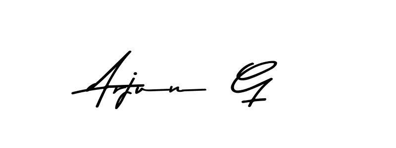 It looks lik you need a new signature style for name Arjun  G. Design unique handwritten (Asem Kandis PERSONAL USE) signature with our free signature maker in just a few clicks. Arjun  G signature style 9 images and pictures png