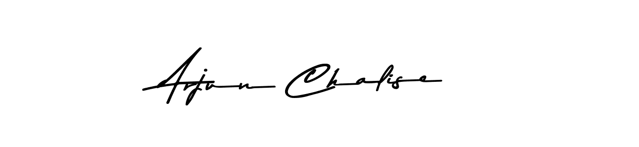 Design your own signature with our free online signature maker. With this signature software, you can create a handwritten (Asem Kandis PERSONAL USE) signature for name Arjun Chalise. Arjun Chalise signature style 9 images and pictures png