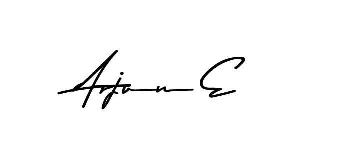 Make a beautiful signature design for name Arjun E. Use this online signature maker to create a handwritten signature for free. Arjun E signature style 9 images and pictures png