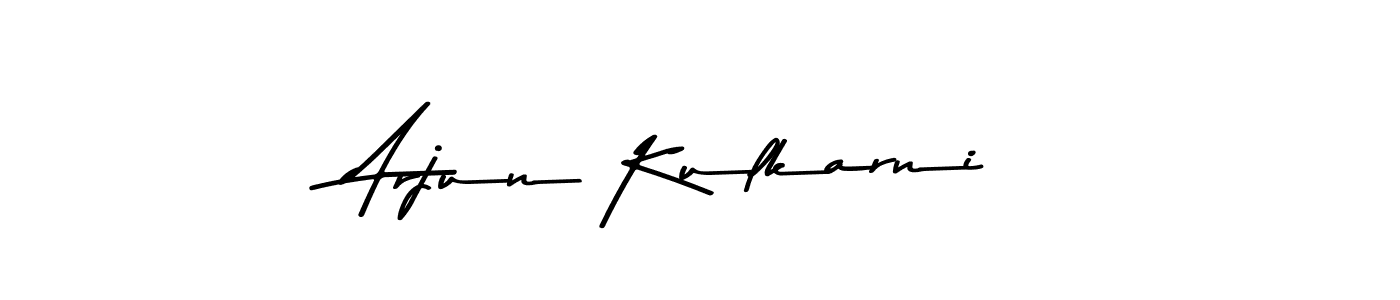 Design your own signature with our free online signature maker. With this signature software, you can create a handwritten (Asem Kandis PERSONAL USE) signature for name Arjun Kulkarni. Arjun Kulkarni signature style 9 images and pictures png