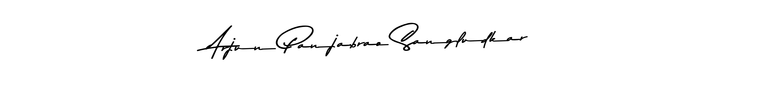 Use a signature maker to create a handwritten signature online. With this signature software, you can design (Asem Kandis PERSONAL USE) your own signature for name Arjun Panjabrao Sangludkar. Arjun Panjabrao Sangludkar signature style 9 images and pictures png
