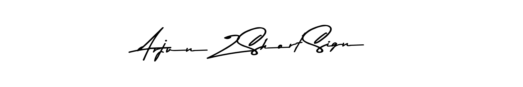 Make a beautiful signature design for name Arjun Z Short Sign. With this signature (Asem Kandis PERSONAL USE) style, you can create a handwritten signature for free. Arjun Z Short Sign signature style 9 images and pictures png