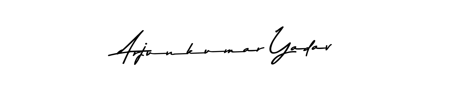 Also You can easily find your signature by using the search form. We will create Arjunkumar Yadav name handwritten signature images for you free of cost using Asem Kandis PERSONAL USE sign style. Arjunkumar Yadav signature style 9 images and pictures png