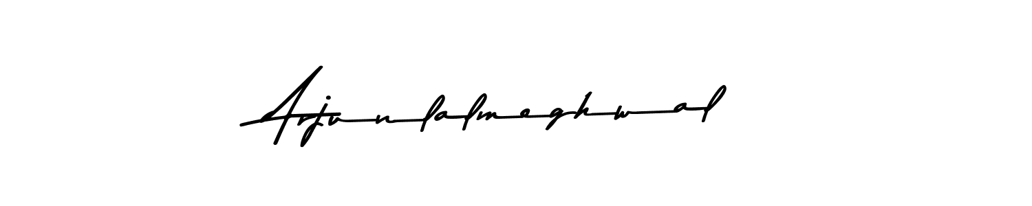 Also You can easily find your signature by using the search form. We will create Arjunlalmeghwal name handwritten signature images for you free of cost using Asem Kandis PERSONAL USE sign style. Arjunlalmeghwal signature style 9 images and pictures png
