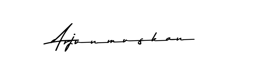 Design your own signature with our free online signature maker. With this signature software, you can create a handwritten (Asem Kandis PERSONAL USE) signature for name Arjunmuskan. Arjunmuskan signature style 9 images and pictures png