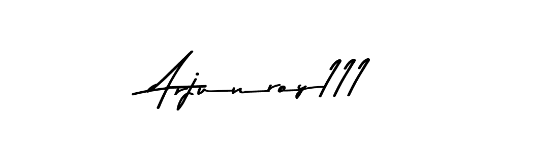 The best way (Asem Kandis PERSONAL USE) to make a short signature is to pick only two or three words in your name. The name Arjunroy111 include a total of six letters. For converting this name. Arjunroy111 signature style 9 images and pictures png