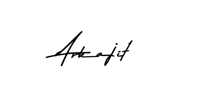 Use a signature maker to create a handwritten signature online. With this signature software, you can design (Asem Kandis PERSONAL USE) your own signature for name Arkajit. Arkajit signature style 9 images and pictures png